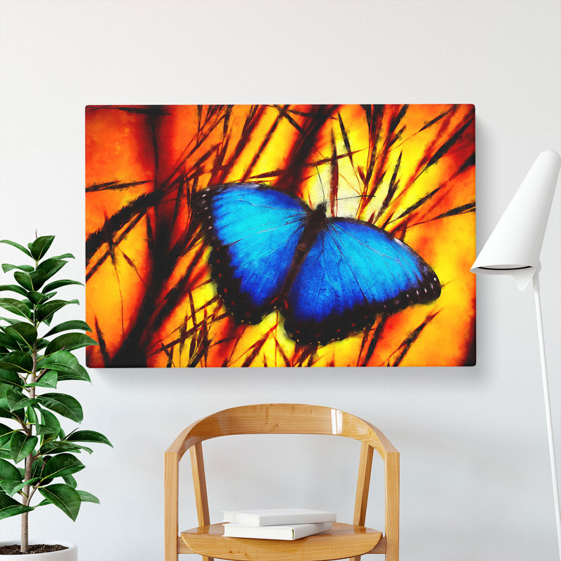Butterfly Vol.7 - Wrapped Canvas, 50cm H x 76cm W x 3cm D