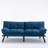 Navy Blue Convertible Folding Modern sofa Bed