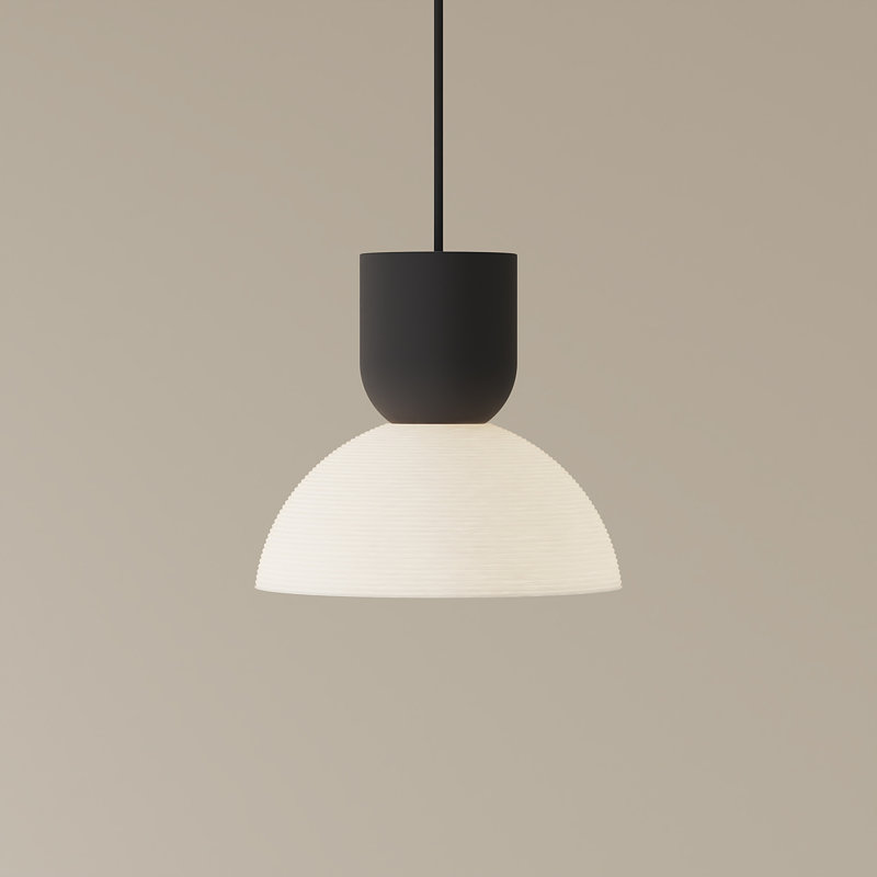 Buia Pendant Light, Carbon, Black