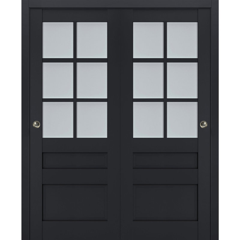 Portes de placard Veregio, Antracite, 64 po x 80 po