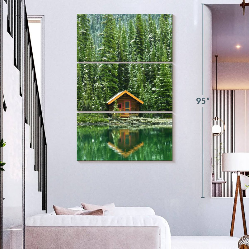 Chalet en bois Lilie O'Hara, H 38 po x l 24 po