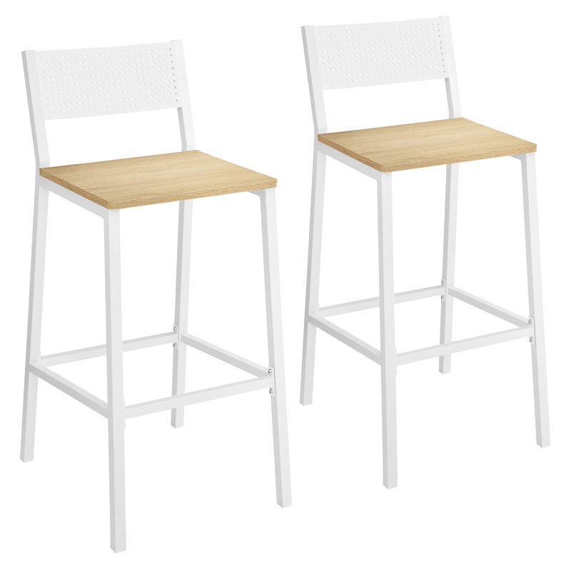 Kathey Counter Stool, Natural/White