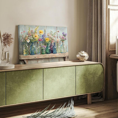 Wrapped Canvas Painting