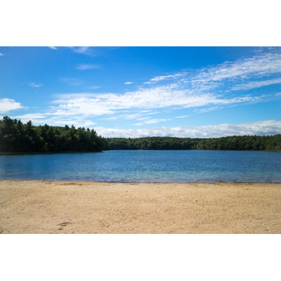 Walden Pond - Wrapped Canvas Print