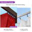 Pergola en aluminium mauve avec auvent-80546451-96127694