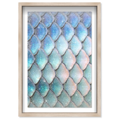 Mermaid Zoom Framed Graphic Art