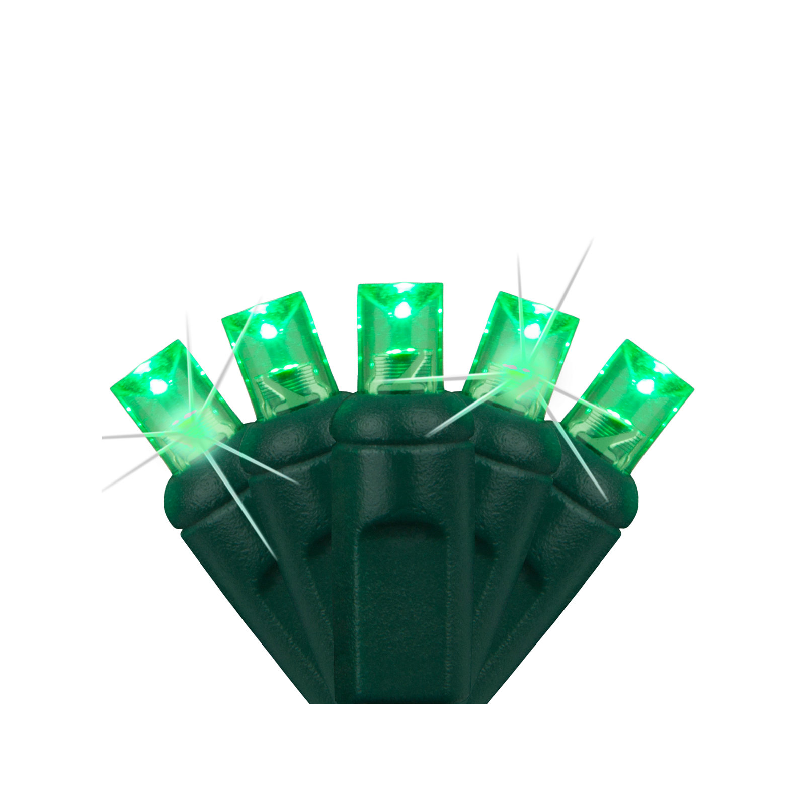 204" SoftTwinkle LED String Lights, Green