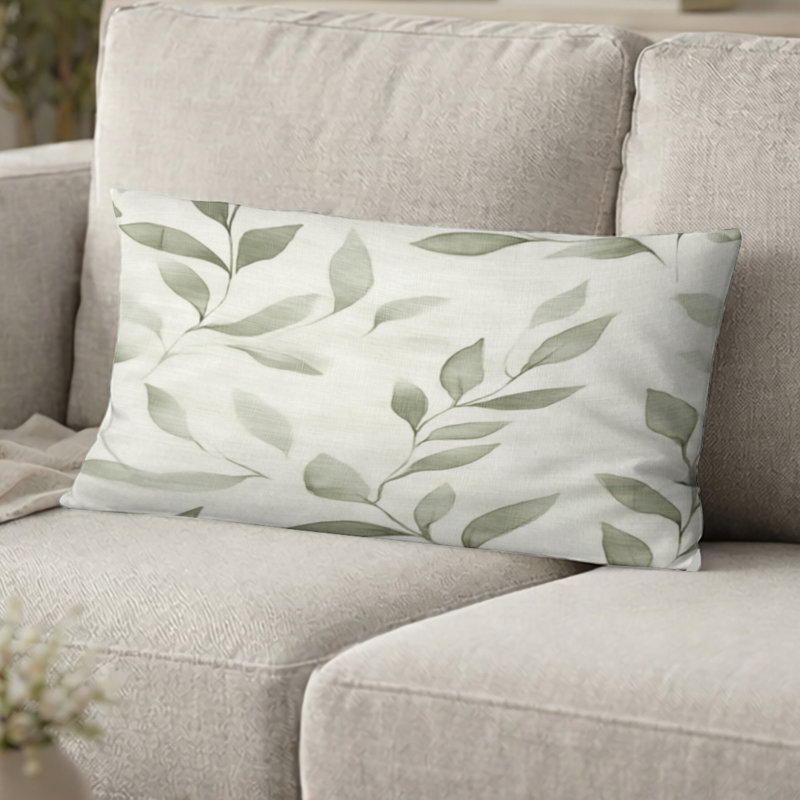 Coussin Floral, H 12 po x l 20 po