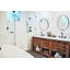 Miroir rond noir brossé Van Buren-675191306
