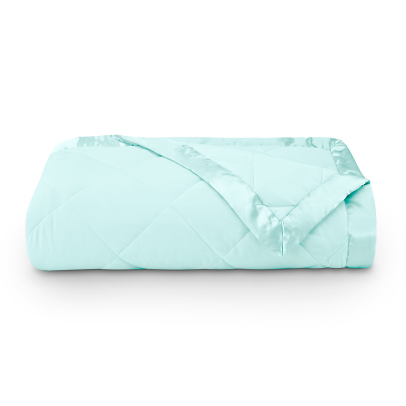  Édredon simple matelassé, Bleu marine, Édredon double