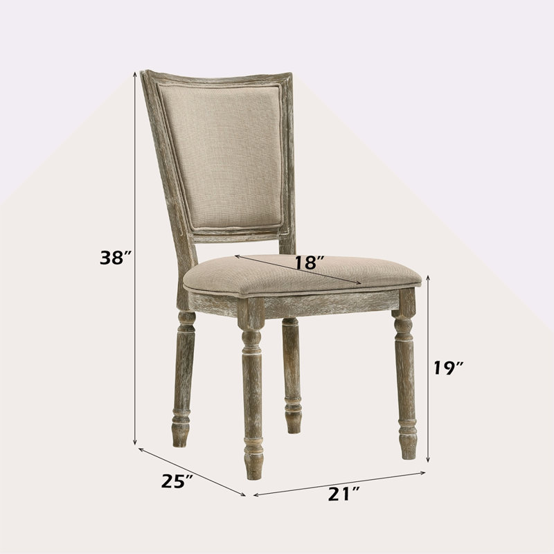 Ensemble de 2 chaises d'appoint Gabri