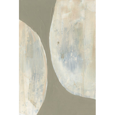 Split Orbs II by Jennifer Goldberger - Painting on Canvas