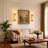Aldegonde 14.2'' Remote LED Wall Lights Wallchiere Dimmable Armed Sconces Light 3000K/4000K/6000K