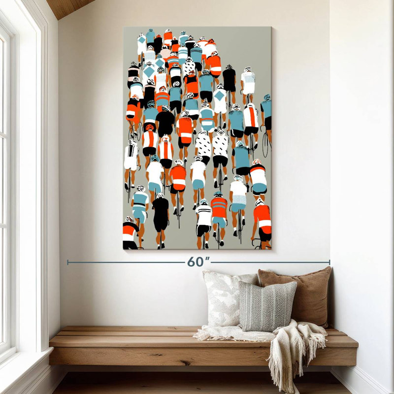 Sireci Peloton, 51" H x 34" W