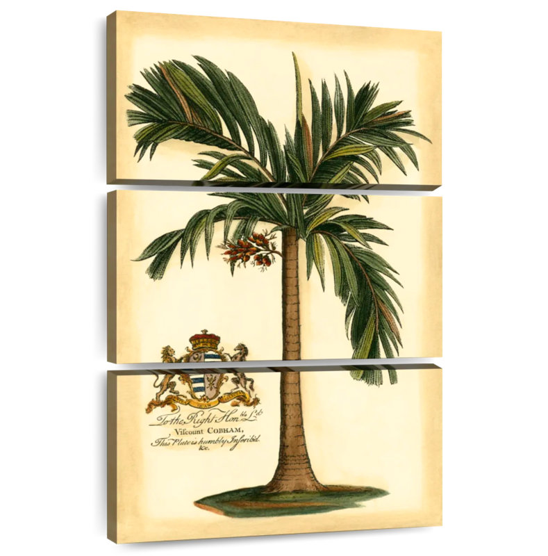 Harnek British Colonial Palm I, 57" H x 36" W