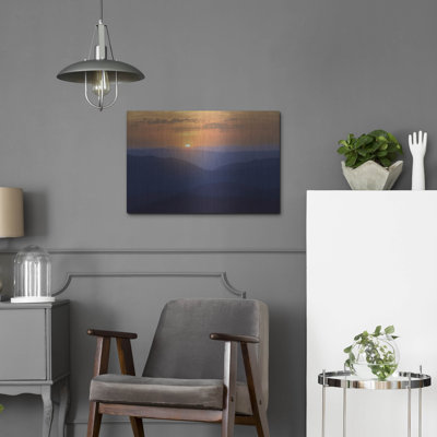 «Shenandoah Sunset» par Rick Berk, art mural en métal