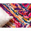 Tapis rose à motif géométrique Eddins-1570544274