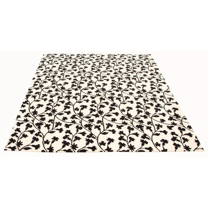 Tapis crème en laine noué à la main Altus
