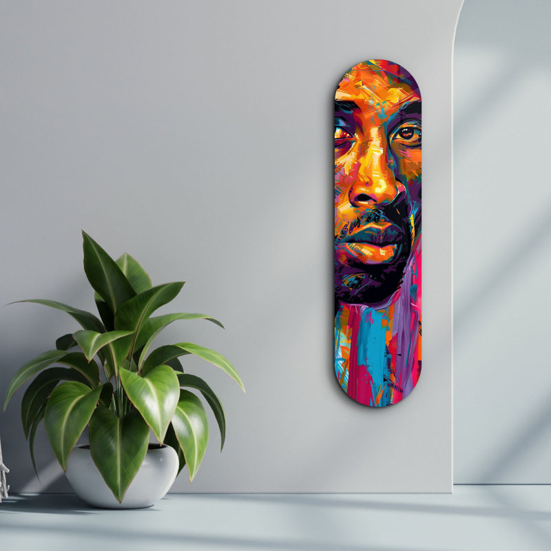 Peinture décorative en verre trempé