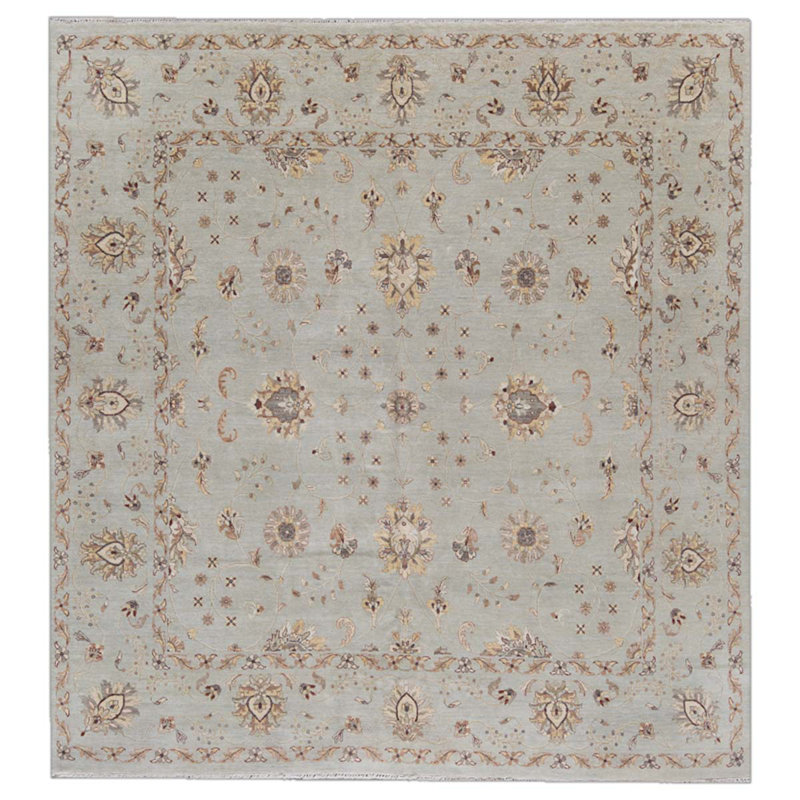 Wool Area Rug in Blue