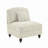 Armless Sofa Chenille W/1 Pillow-1128866274