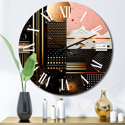 Horloge murale boho chic