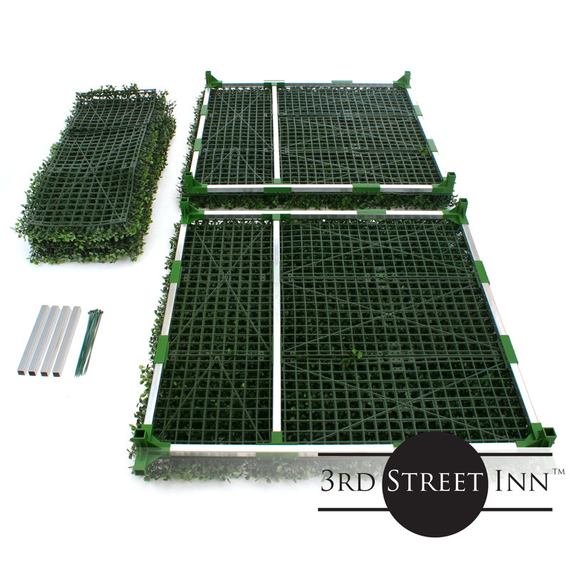 Faux Boxwood Hedge, 41" H x 31" W x 12.5" D