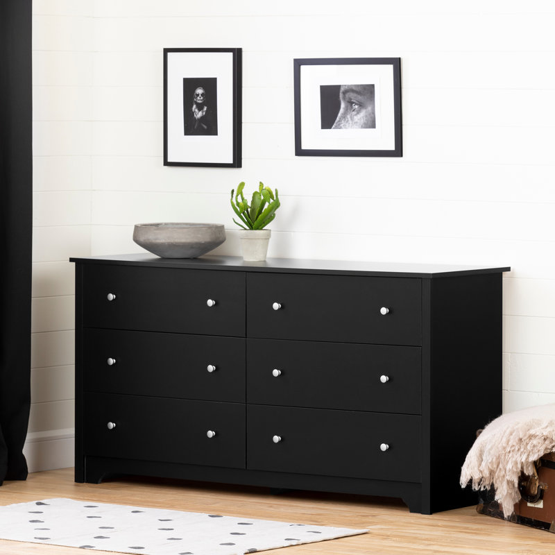 Salvat 6-Drawer Dresser, Natural Ash