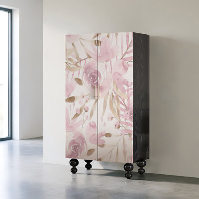 Armoire à portes doubles rétro