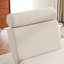 Canapé-lit simple pliable avec coussin, canapé-lit pliable portatif, fauteuil de loisir, facile à ranger, fabriqué en lin respirant et portable