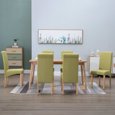 Chaise d'appoint rembourrée avec structure en bois