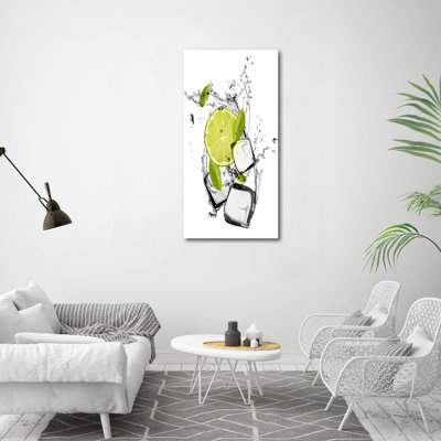 Limonka And Ice - Wrapped Canvas Print