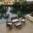4-Person Outdoor Seating Group with Cushions-87983265