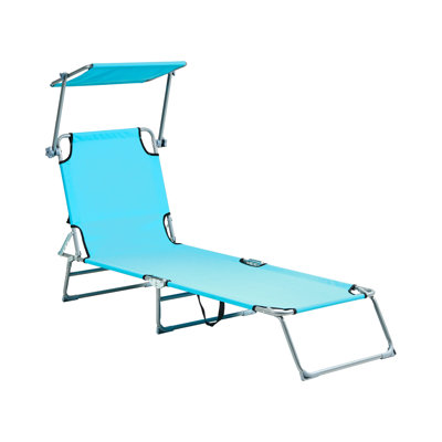 Sun Lounger FOLIGNO Metal
