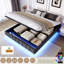 Metal Ottoman Storage Bed-980127195