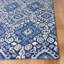 Tapis bleu marine en laine touffeté à la main Vahakn-439077912