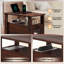 Table de bout de ferme de 24 po de hauteur avec station de charge Analiesa, table d'appoint étroite avec rangement, table de chevet avec ports et prises USB, cabine de chevet pour chambre à coucher, salon-835055260