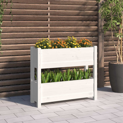 Angustias Self-Watering Wood Raised Garden Bed