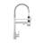 Home CUPC Certified 19" Single Handle Kitchen Faucet-116628816