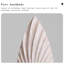 Ornements de sculpture sur bois blanc abstrait