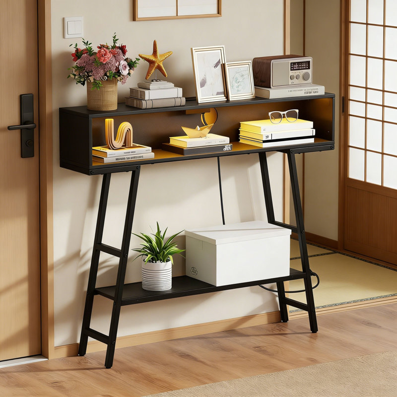 100cm Console Table, Black
