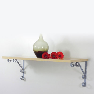 Bracket Shelf with Adjustable Shelves