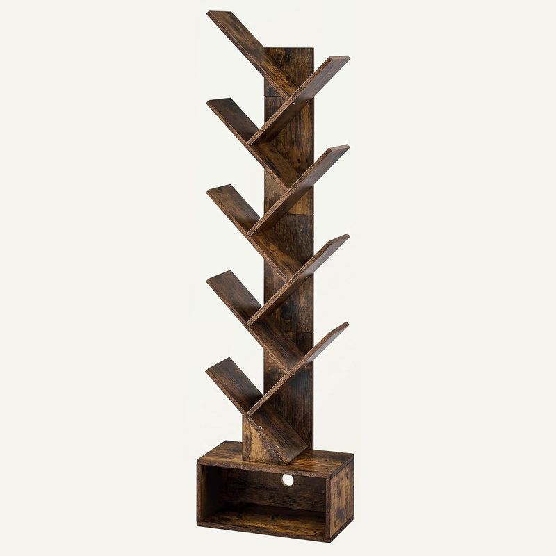 Jamod Book Cabinet Bookcase, Brown