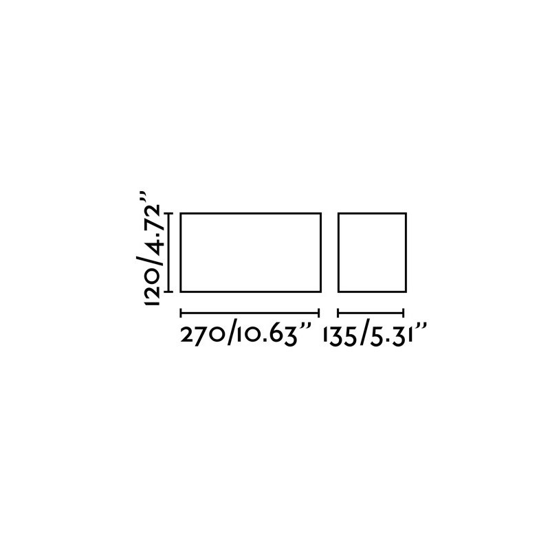 Flush Mount, White