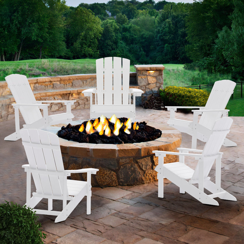 Fauteuil Adirondack de la collection SAMPS, Blanc