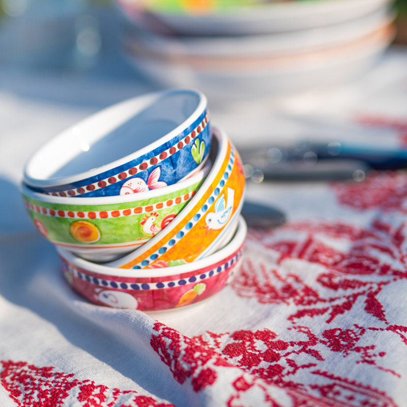 Campagna Handmade Melamine Soup Bowl