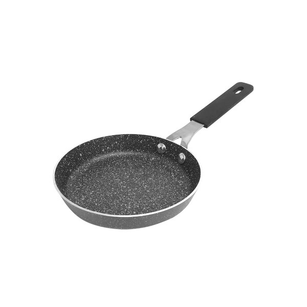 Cook N Home 02704 Nonstick Marble Coating 4 Cup Egg Fry Pancake Pan