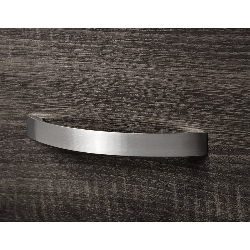Table de chevet 2 tiroirs Grey Oak
