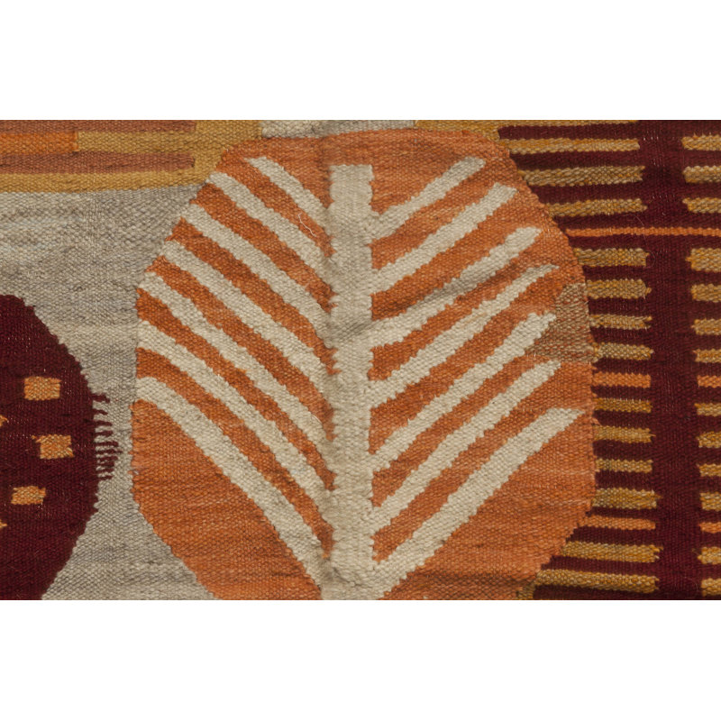 Modern One-of-a-Kind Rectangle 5'3" X 8'1" Flatweave Area Rug