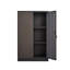 Armoire de rangement en métal avec portes verrouillables et tablette réglable, armoire de rangement pliante, armoire de rangement pliante pour bureau à domicile, école, garage
